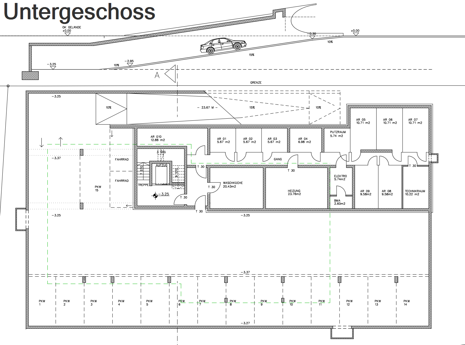 Faistenhaarer Str. 3 - Grundriss UG