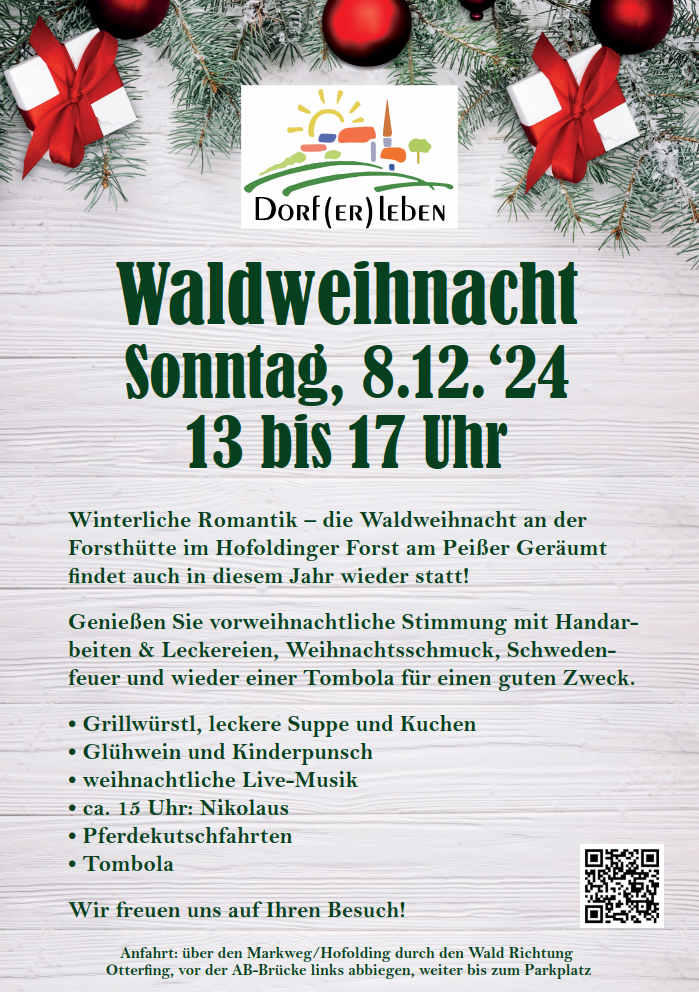 Waldweihnacht Hofoldinger Forst 